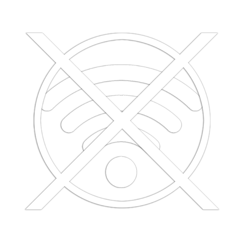 No WiFi Required